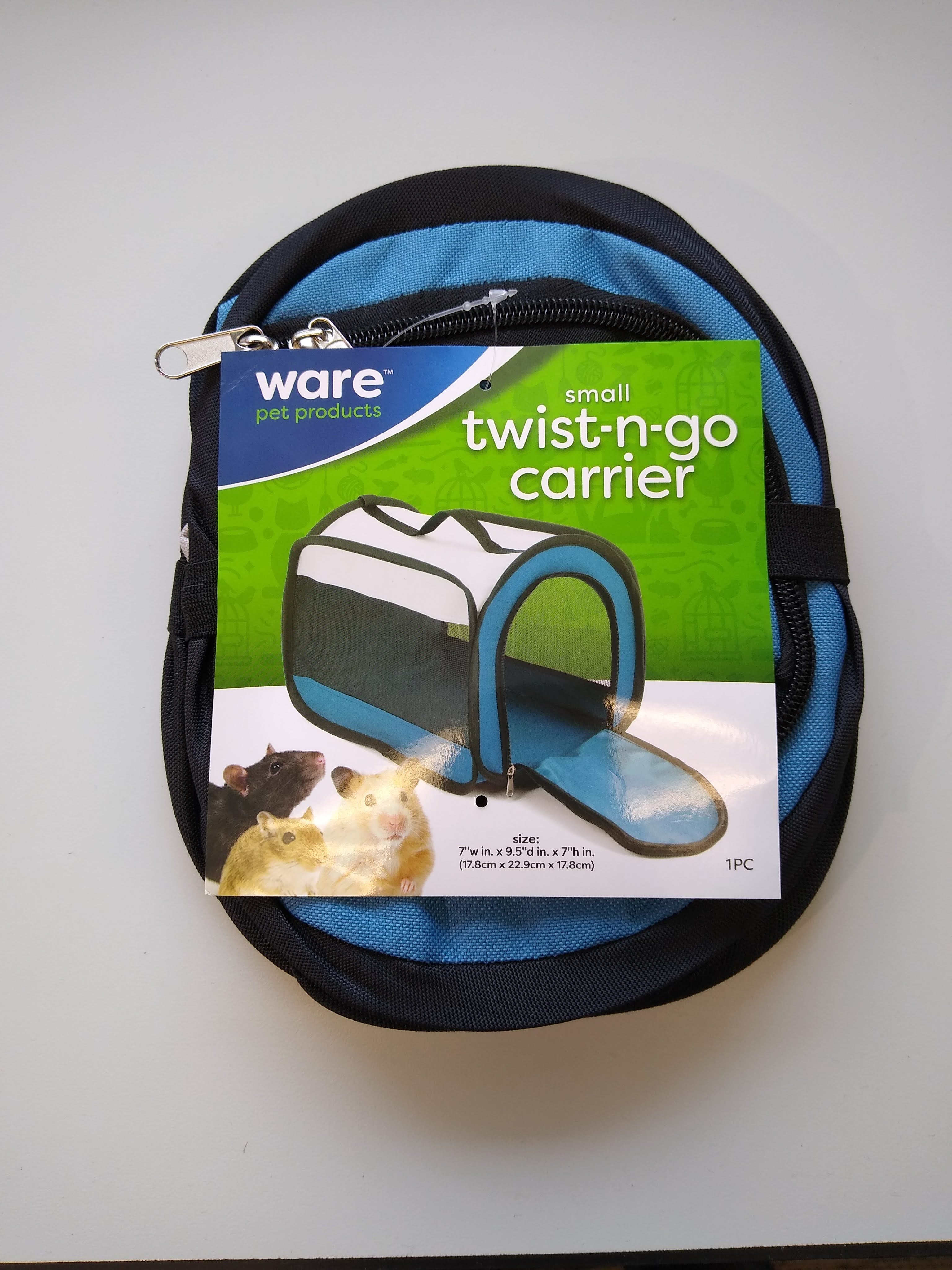 Ware Manufacturing Twist N Go Portable Pet Travel Carrier