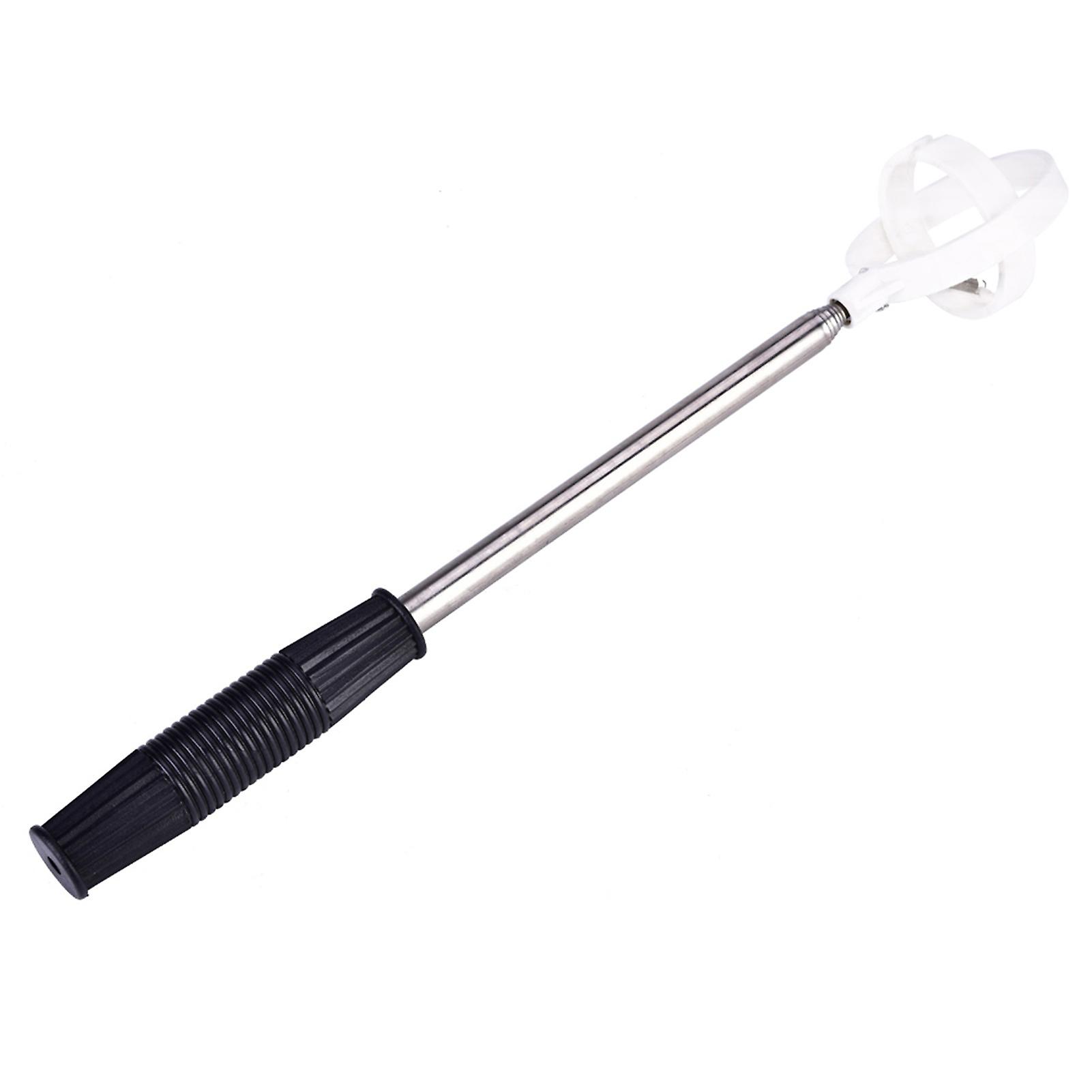 Practical Golf Picker Telescopic Antenna Ball Pick Up Tool Device Retriever Scoop (white)