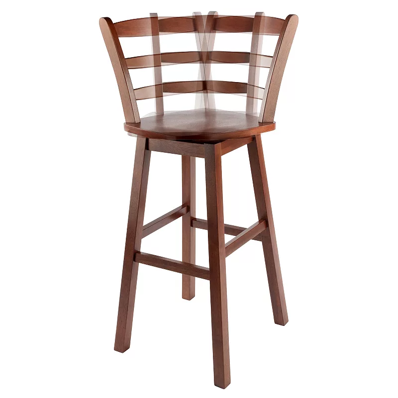 Winsome Scalera Ladder Back Bar Stool