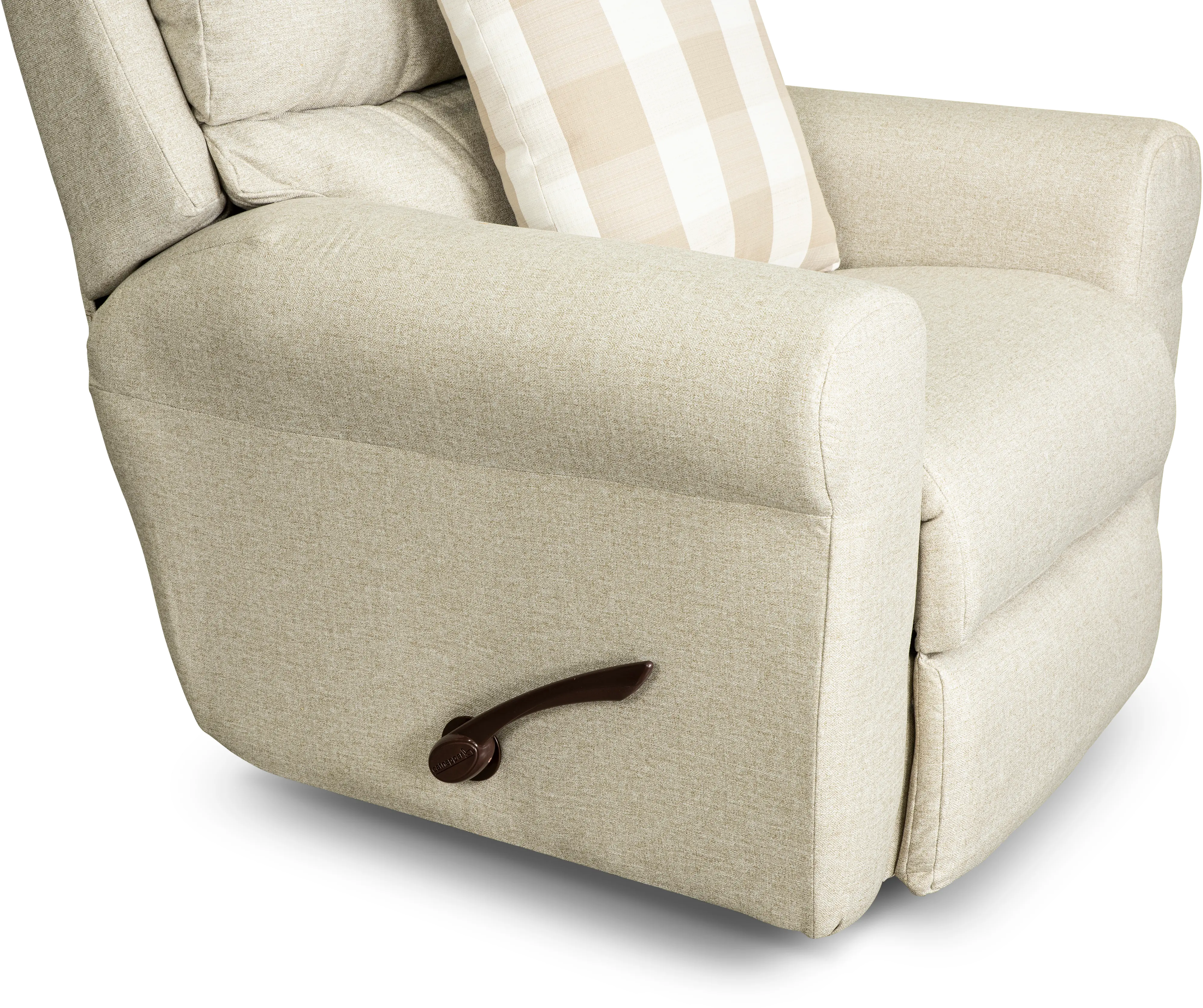 Westport Beige Lay Flat Glider Recliner