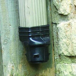 Advanced Drainage Systems 4 in. Singlewall x 3 in. x 2 in. Downspout Adapter 0464AA