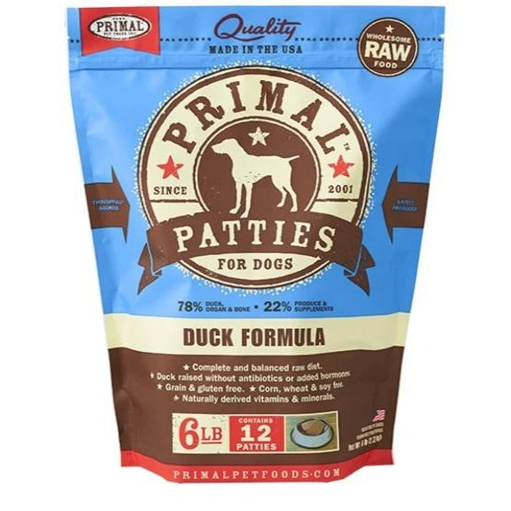 Duck Formula Raw Frozen Dog Food