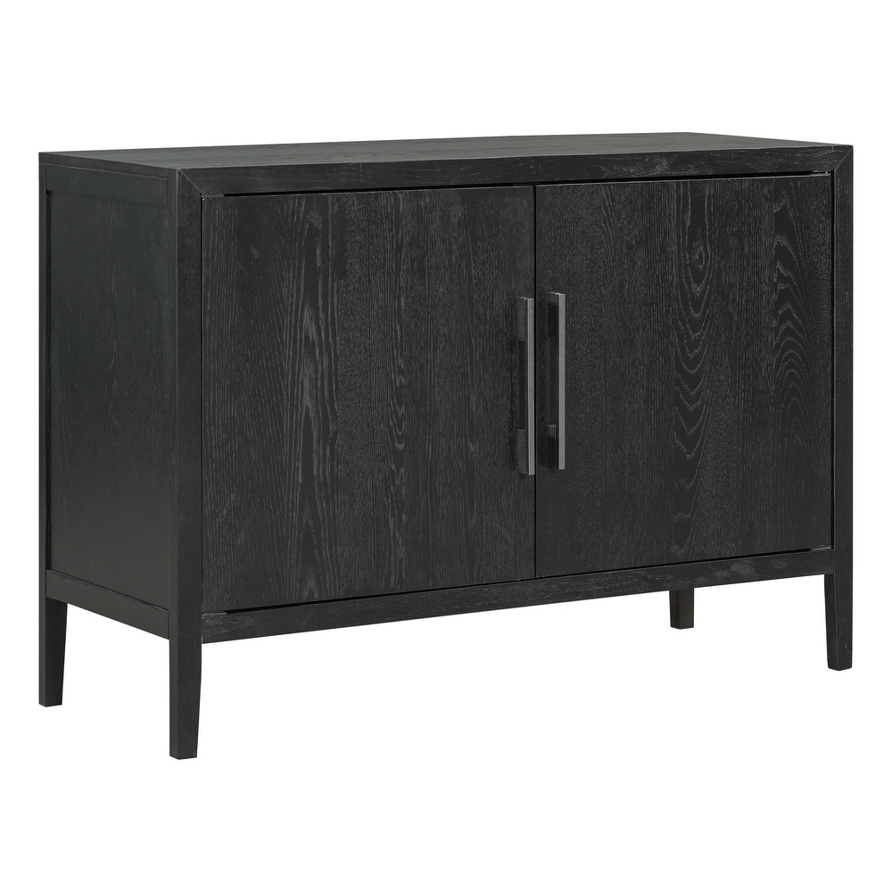 Storage Cabinet  Sideboard Wooden Cabinet with 2 Metal Handles and 2 Doors for Hallway/Entryway/Living Room/Bedroom