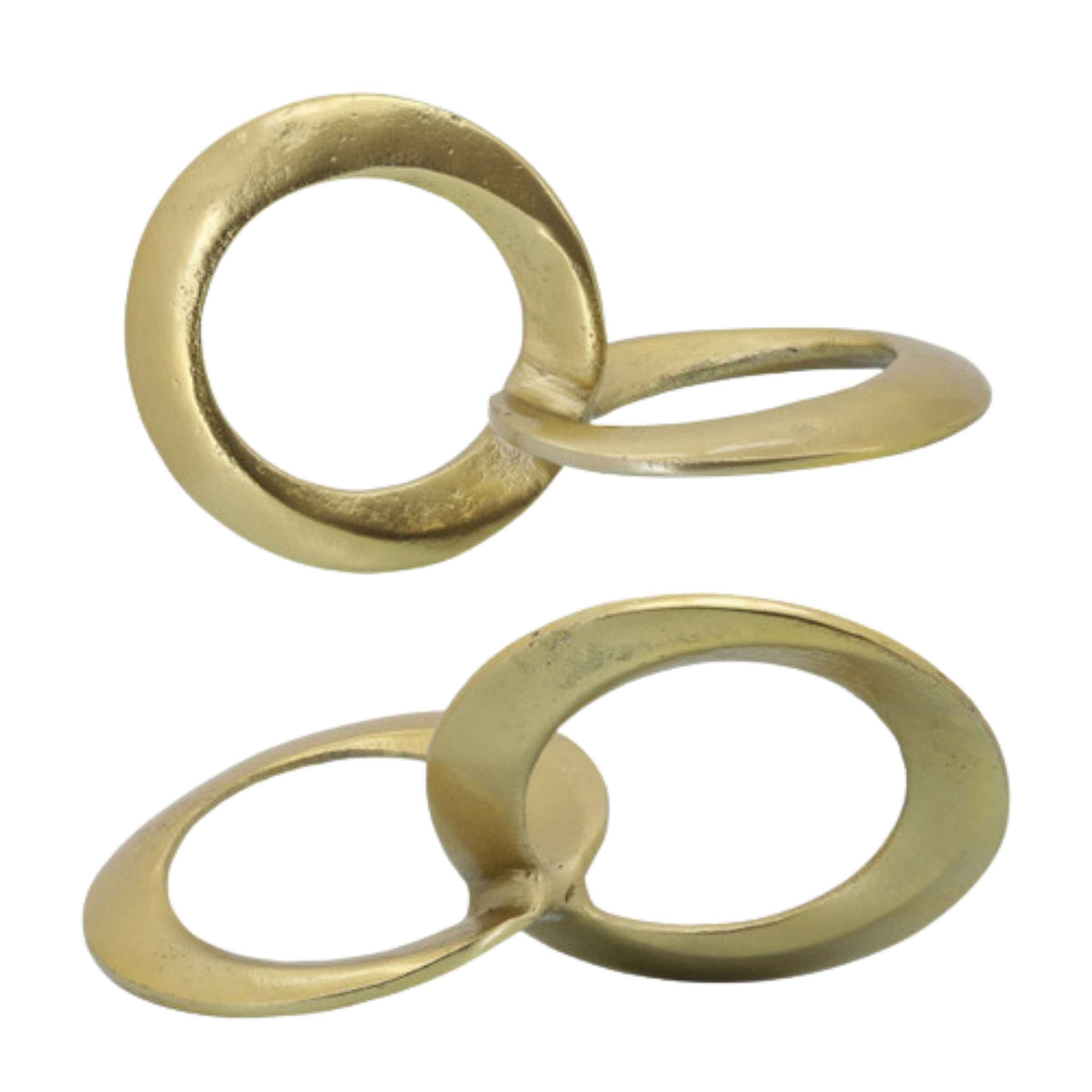 Circle Metal Links 30 Cm - Gold 16155-01