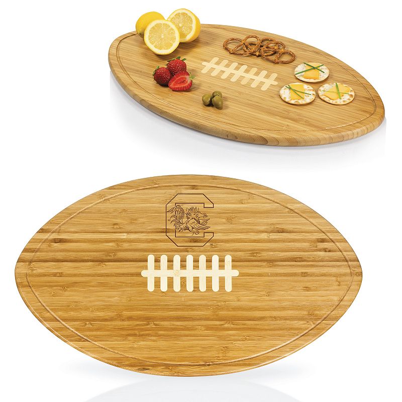 Picnic Time South Carolina Gamecocks Kickoff Football Cutting Board and Serving Tray