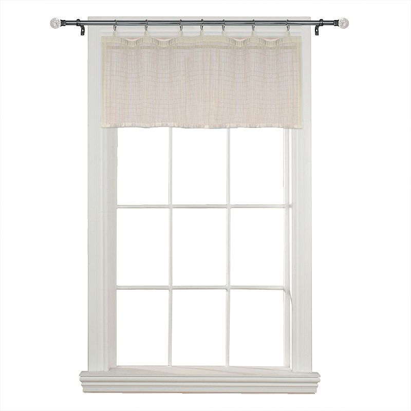 Versailles Home Fashions Bamboo Wood Ring Top Valance