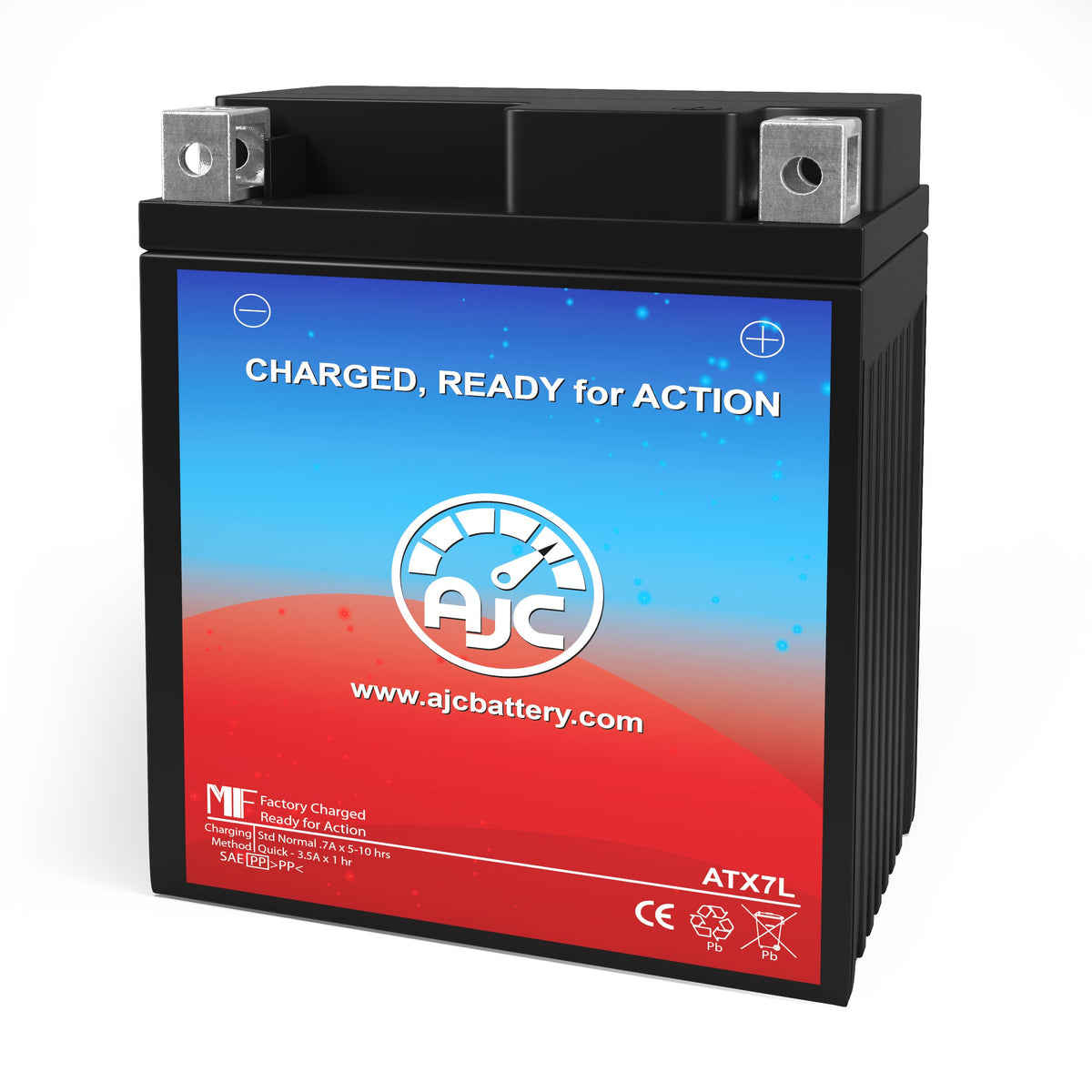 ATK 406 CC 406CC Motorcycle Replacement Battery