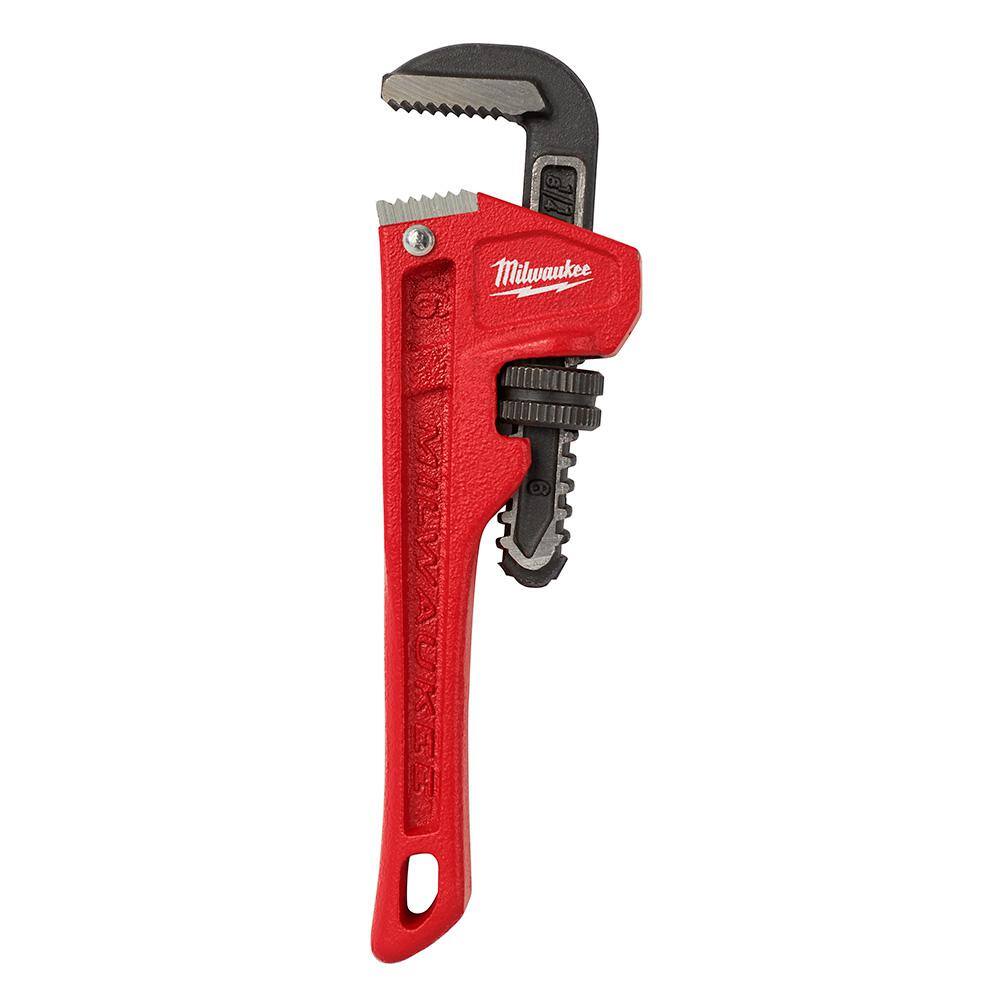 MW 6 in. Steel Pipe Wrench 48-22-7106