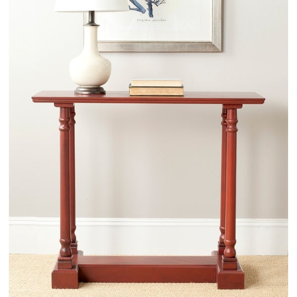 SAFAVIEH Regan Red Console Table - 0