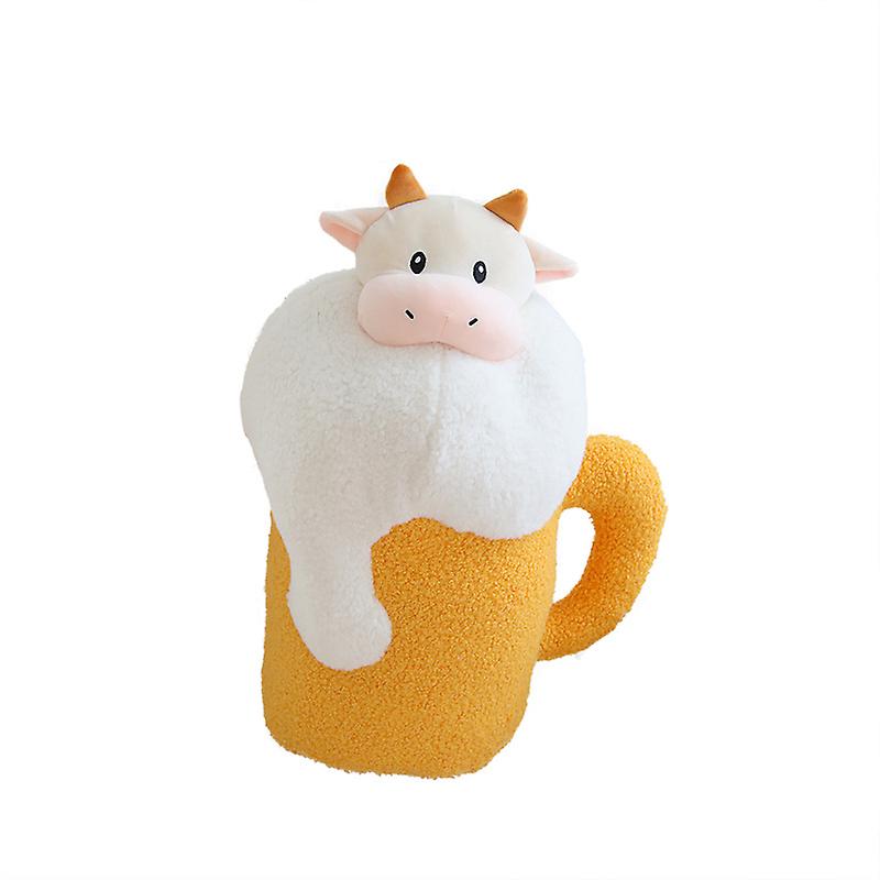 Cute Stuffed Plush Beer Mug Bottle Toy