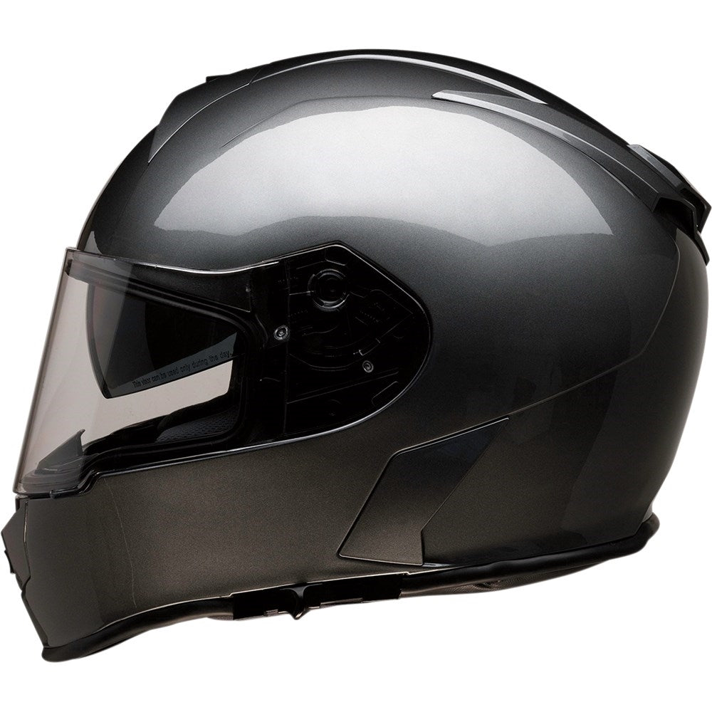 Z1R Warrant Full Face Motorcycle Helmet - Dark Silver