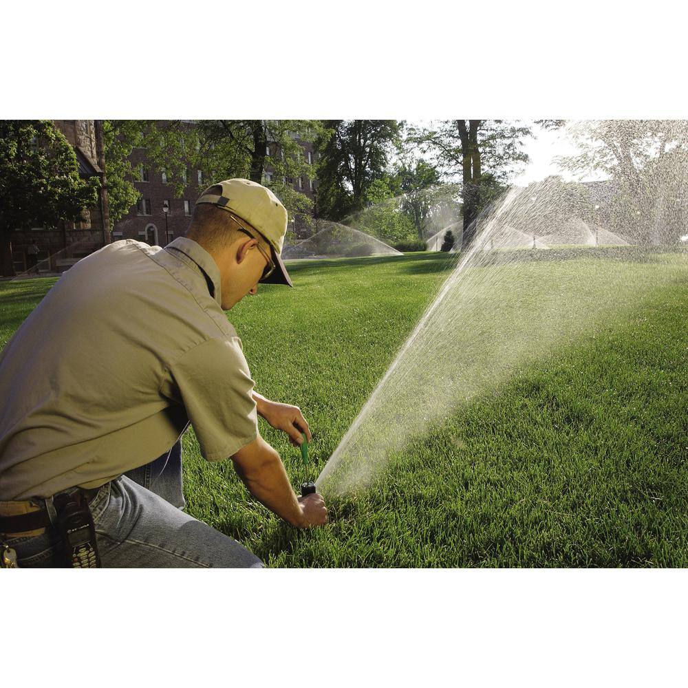 Rain Bird 19 ft. - 32 ft. Non-Potable with Purple Cap Simple Adjust Pop-Up Gear-Drive Rotor Sprinkler 32SANP