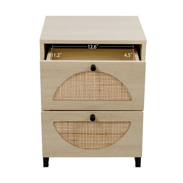 Bedroom Storage Drawer Bedside End Table