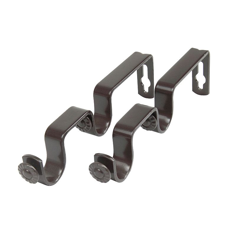 Rod Desyne 2-pk. Double Curtain Rod Brackets