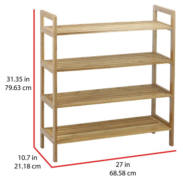 Oceanstar 4 tier Shoe Rack