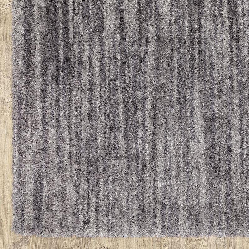 StyleHaven Ashtyn Distressed Solid Shag Area Rug