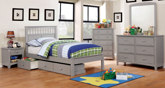 Furniture of America Tammy Transitional Open Stora...