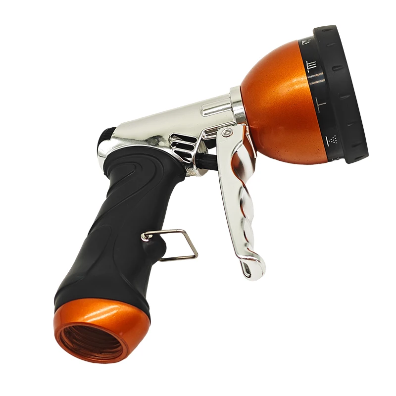 Hot Selling Multifunction Garden Water Gun Water Plastic 10 Function Soft Grip Foam Spray Gun For Garden