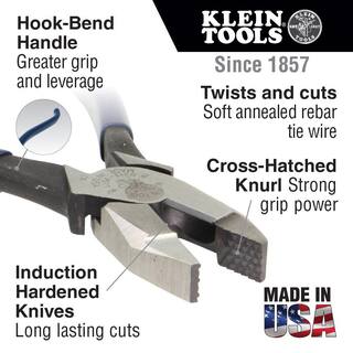 Klein Tools 9 in. Ironworker's Pliers D2139ST