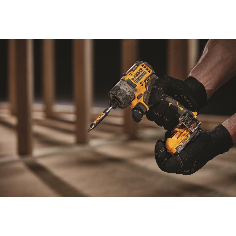 DW XTREME 12V MAX* Brushless 1/4 in. Cordless Screwdriver (Tool only) DCF601B from DW