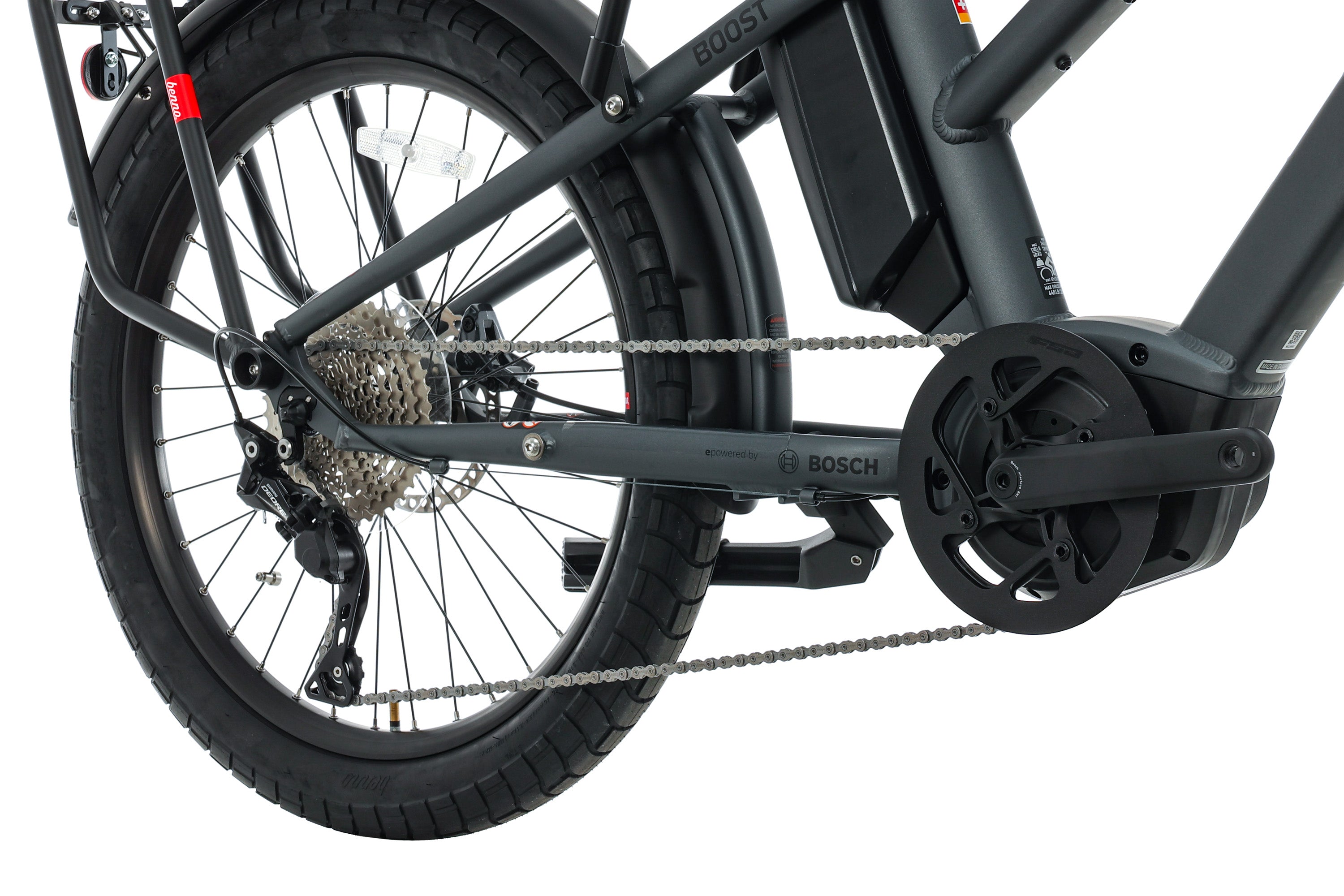 Benno Boost E 10D Class 3 Bosch Performance Sport Step Through Etility E-Bike - 2023, One Size