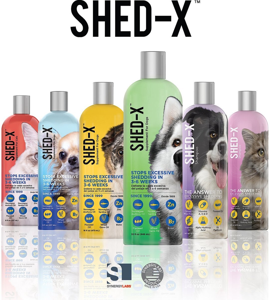 Shed-X Dermaplex Shed Control Nutritional Supplement for Dogs