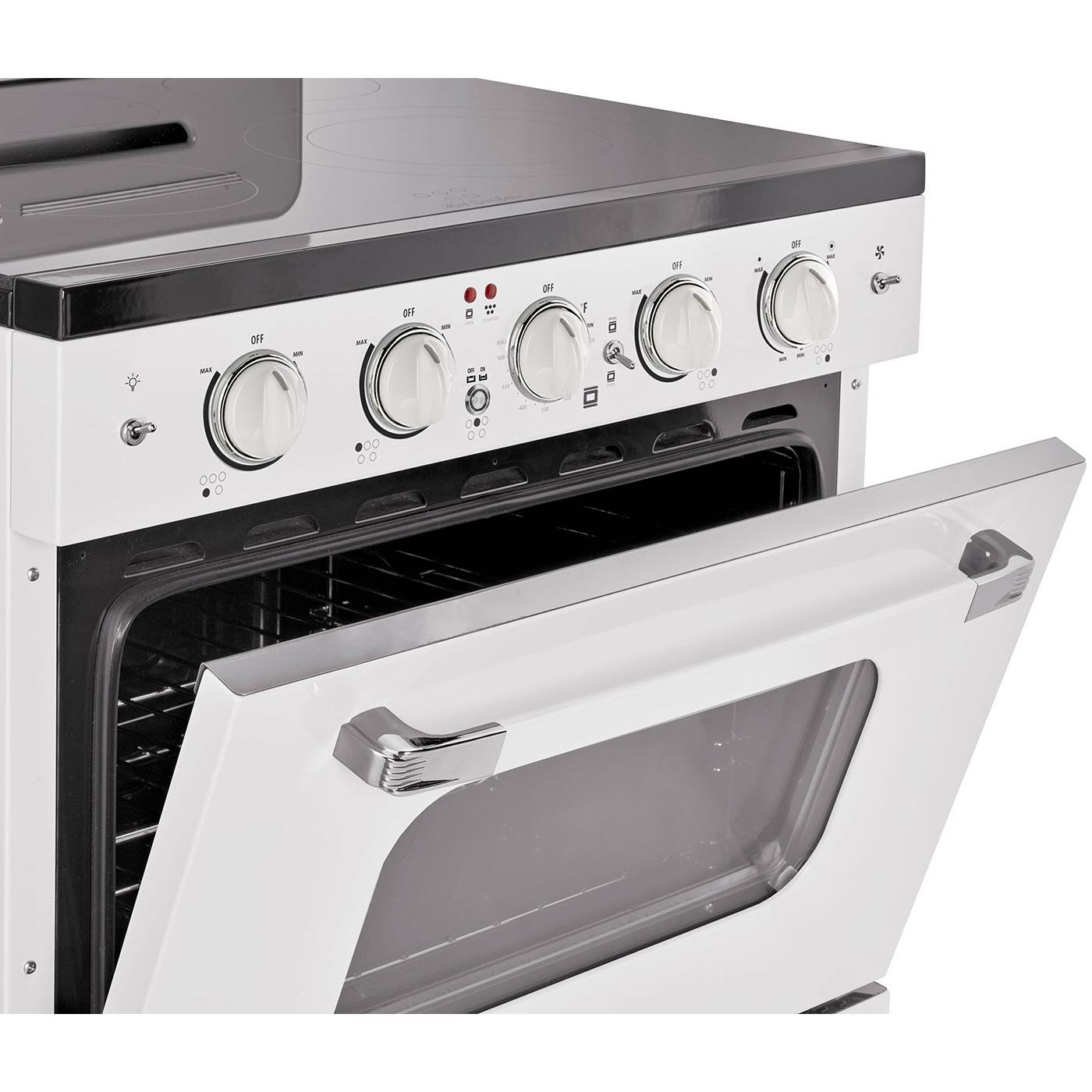 Unique Appliances 30-inch Freestanding Electric Range with Convection Technology UGP-30CR EC W