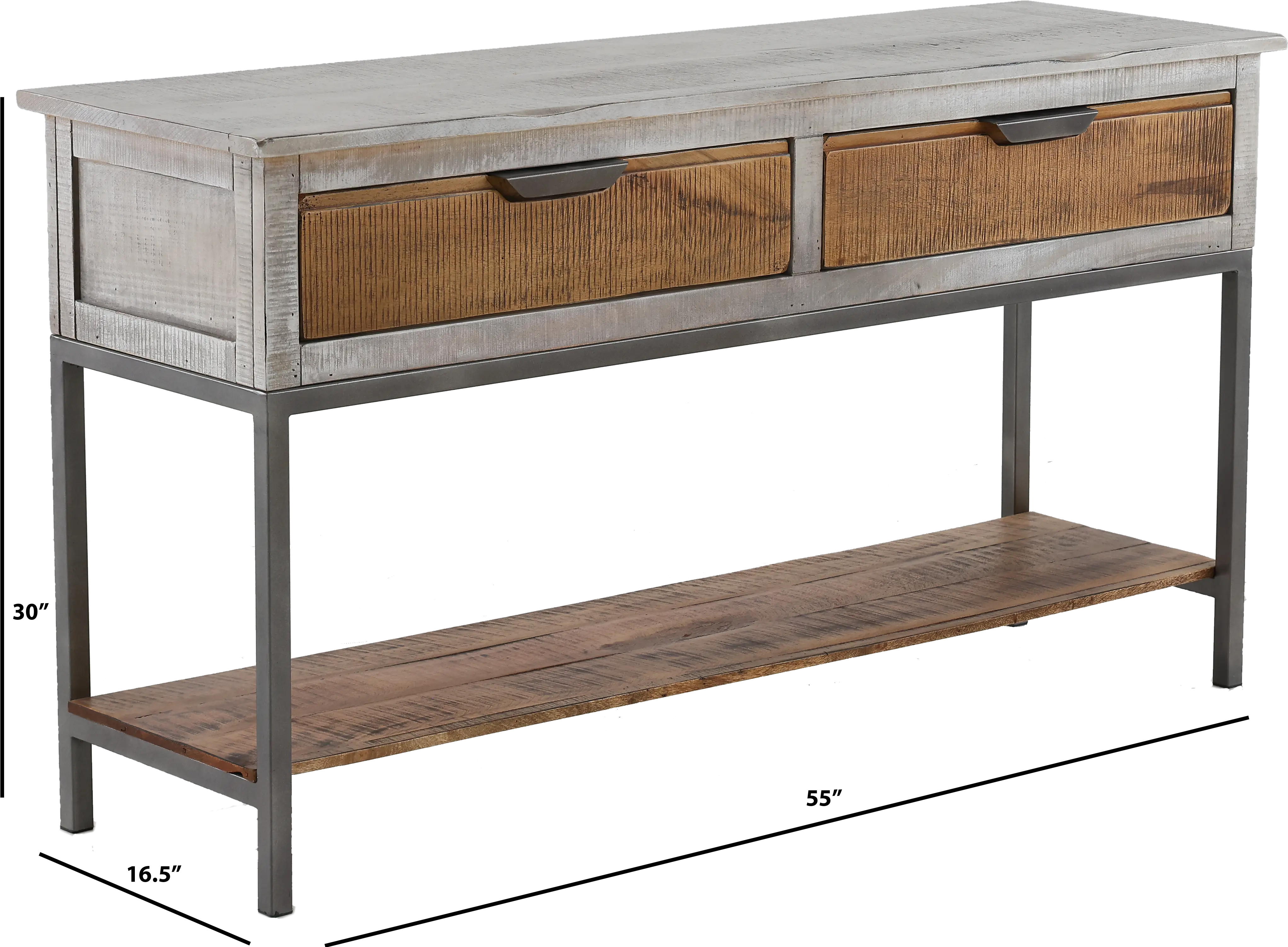 Mita Natural Mango Sofa Table