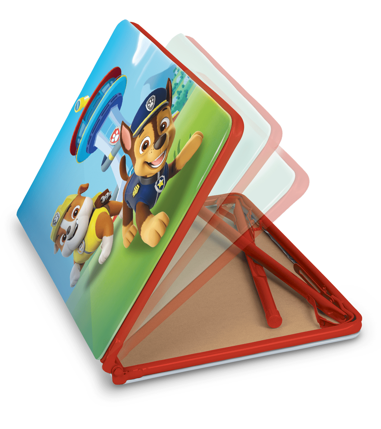 Paw Patrol Children's Large Folding Table with Washable Surface Comes with 2 Chairs