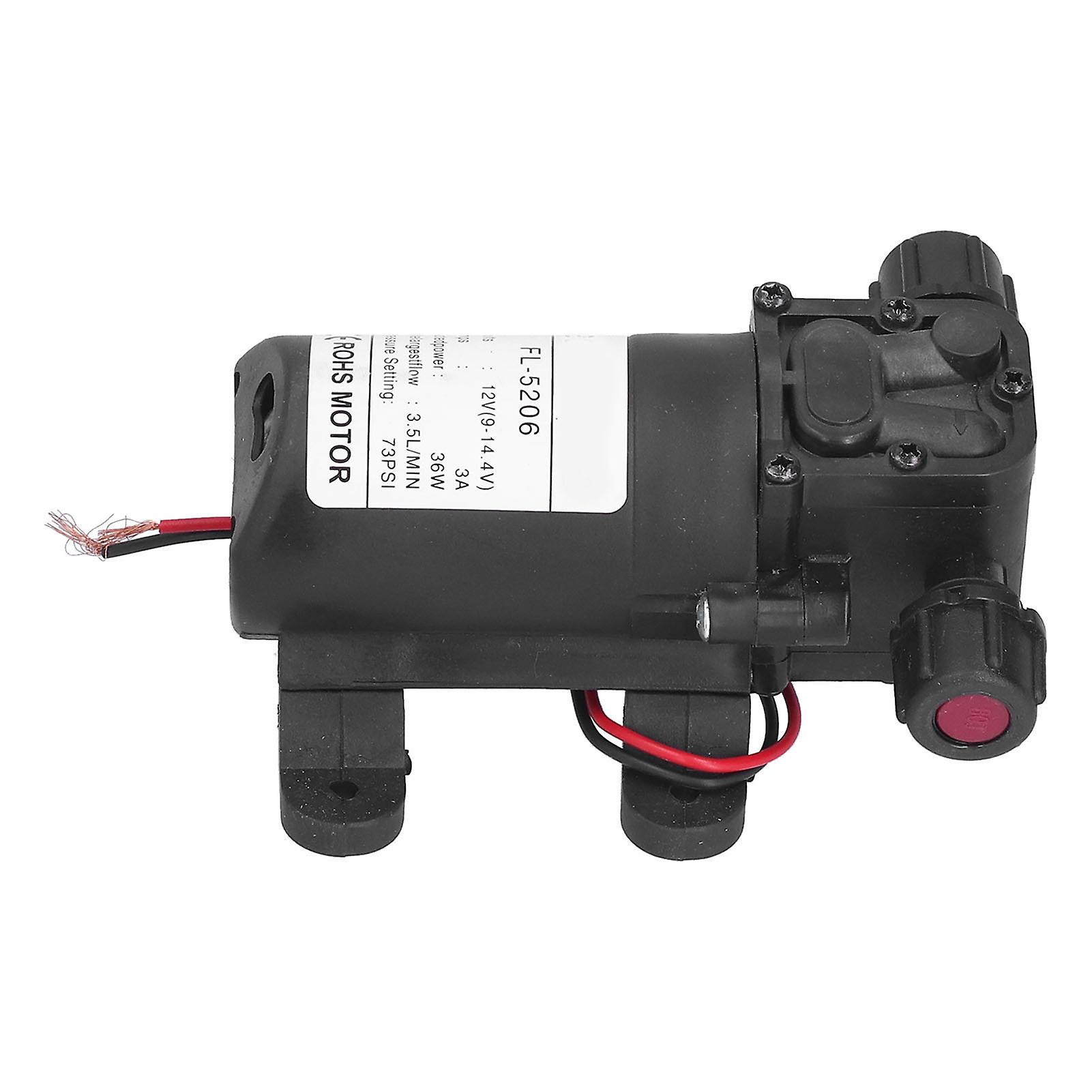 12v 36w Diaphragm Pump Double Thread Mini High Pressure Dc Water Pump For Agricultural Sprayer