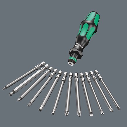 Wera 05059298001 Kraftform Kompakt 40 Bits Assortm...