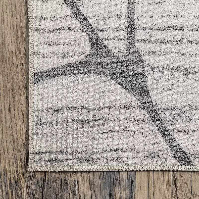 nuLOOM Lanette Abstract Leaves Area Rug