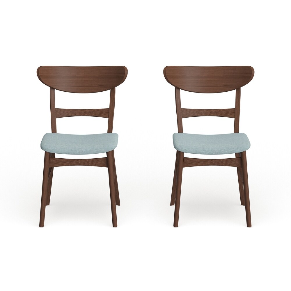 Idalia Mid Century Modern Dining Chairs (Set of 2) by Christopher Knight Home   N/A