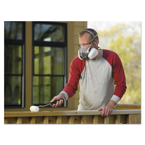 3M Half Facepiece Paint Spray/Pesticide Respirator， Large (6311PA1A)