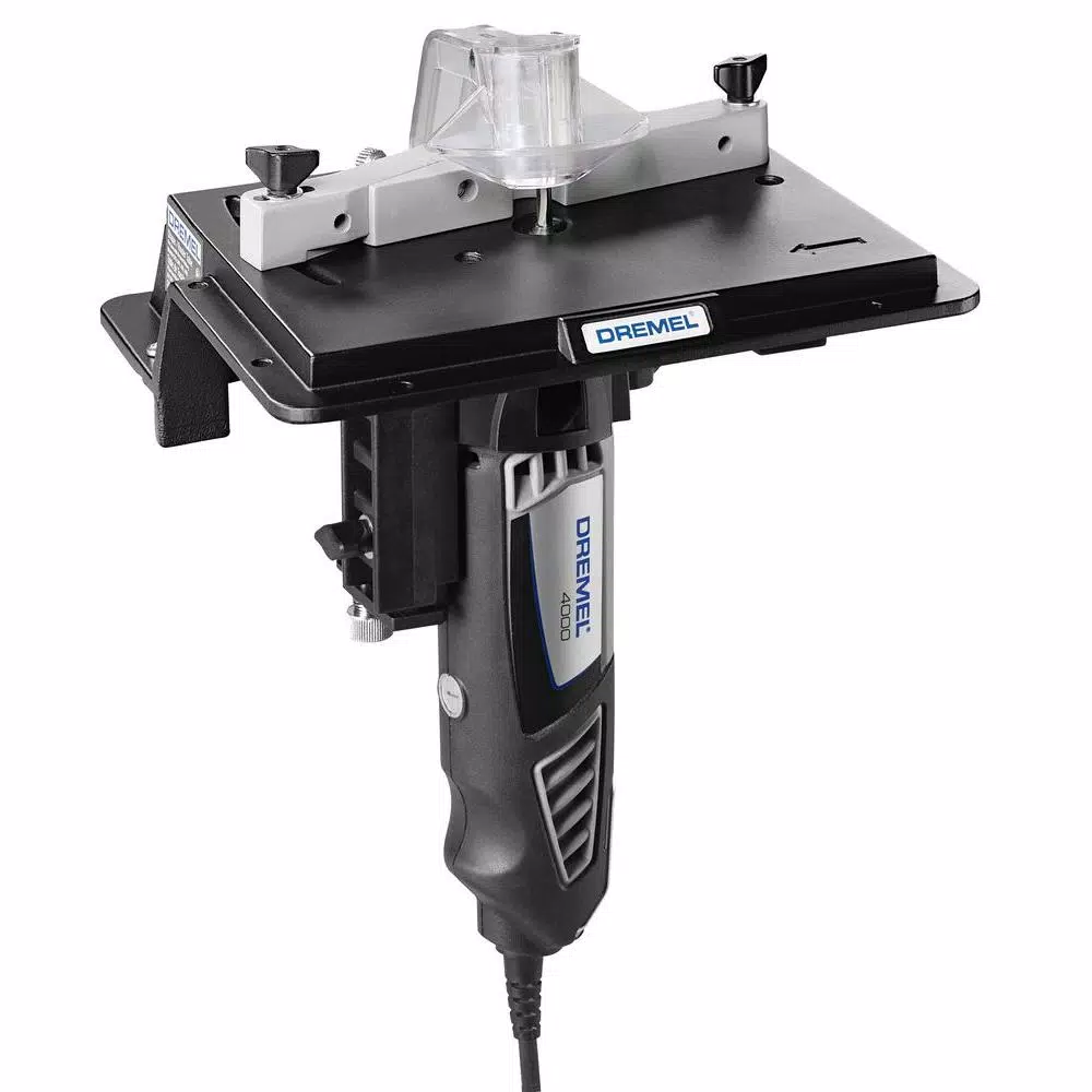 Dremel Rotary Tool Shaper/Router Table to Sand， Edge， Groove， and Slot Wood and#8211; XDC Depot