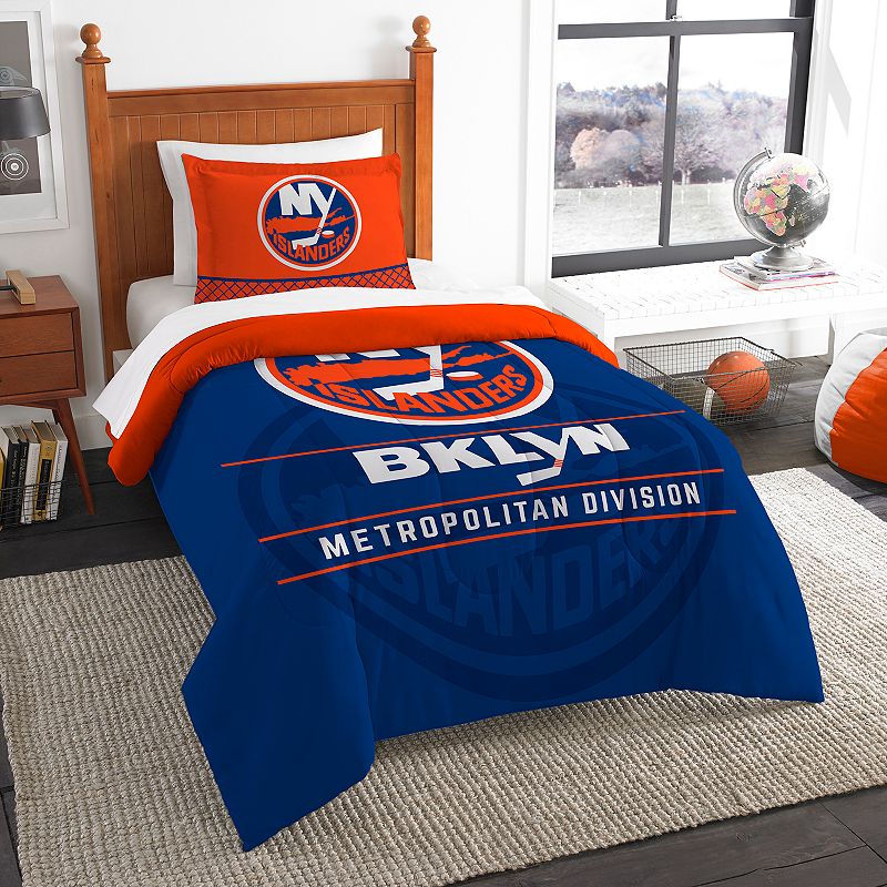 New York Islanders Draft Twin Comforter Set by The Northwest