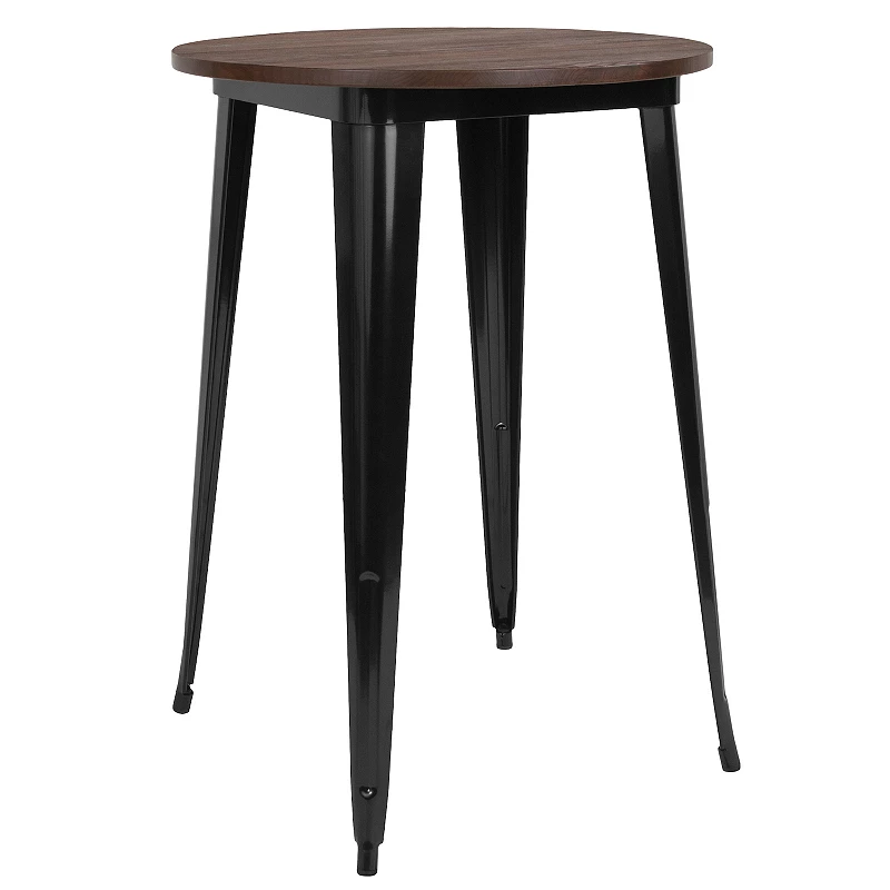 Flash Furniture Round Mixed Media Bar Table