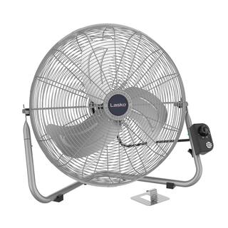 Lasko High Velocity 20 in. 3 Speed Metallic Floor Fan with QuickMount Wall-Mounting System 2265QM