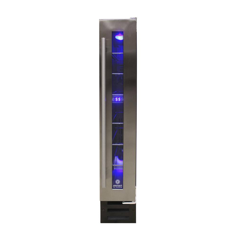 VINOTEMP 5.8 in. 7-Bottle Wine Cooler EL-7TSST