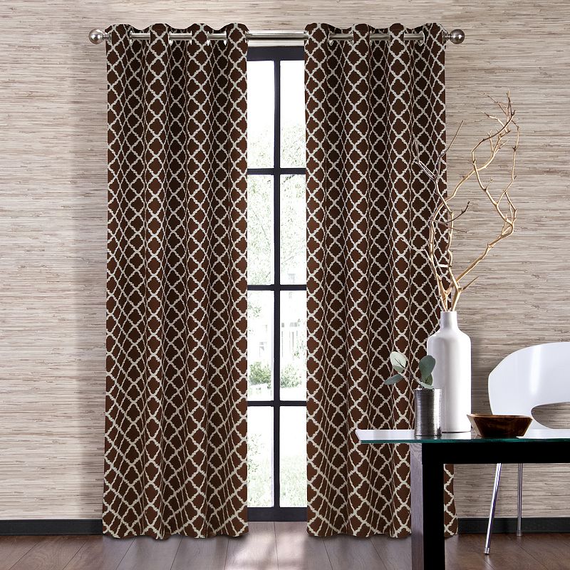 Colordrift 1-Panel Misha Window Curtain