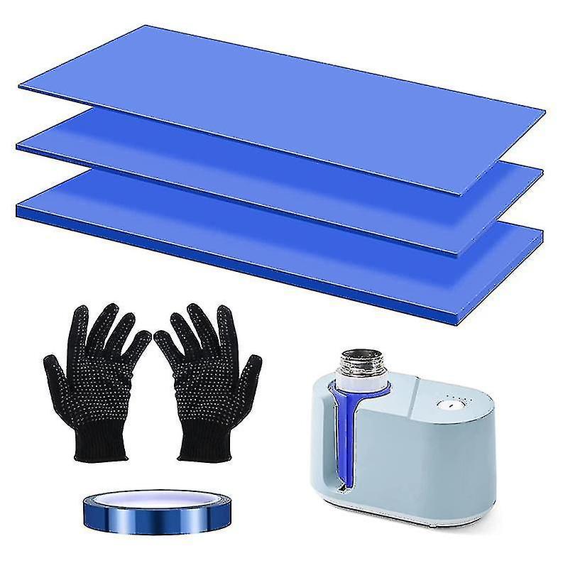 Sublimation Tumblers Wrap Accessories， 3 Thicknesses Silicone Sublimation Wrap Blanks Products For