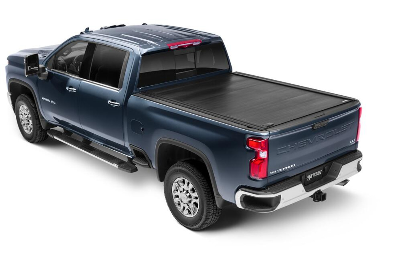 Retrax RetraxPRO MX  2023 SilvSierra 2500HD3500HD 6x279quot wout Stk Pkt  Std Rail Tonneau Cover