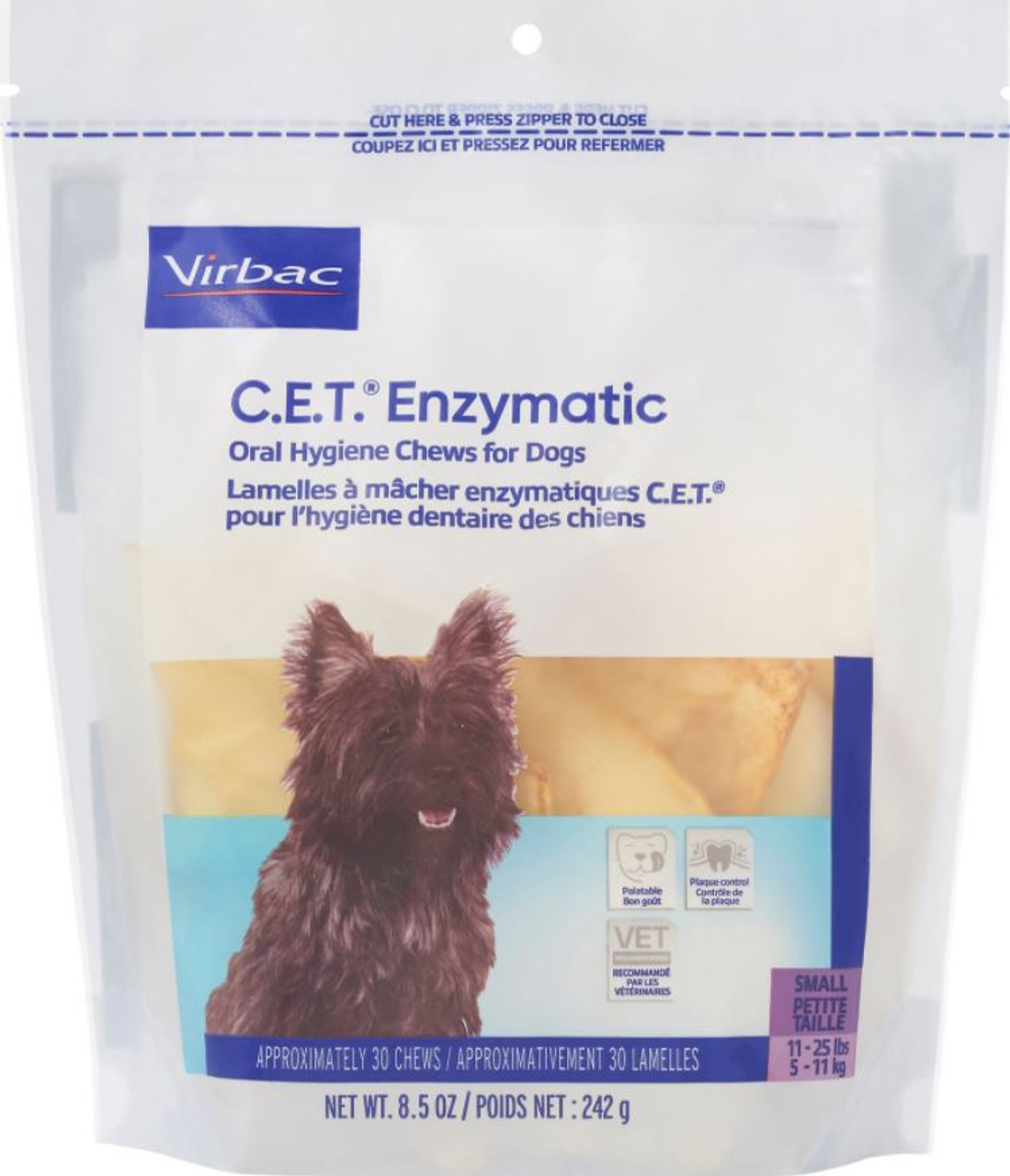 Virbac C.E.T. Enzymatic Oral Hygiene Dental Dog Chews