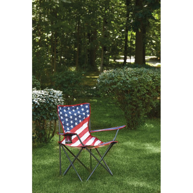 Outdoor Expressions Americana Folding Camp Chair