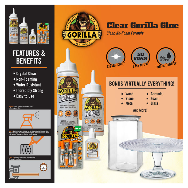 GORILLA CLEARGLUE 5.75OZ