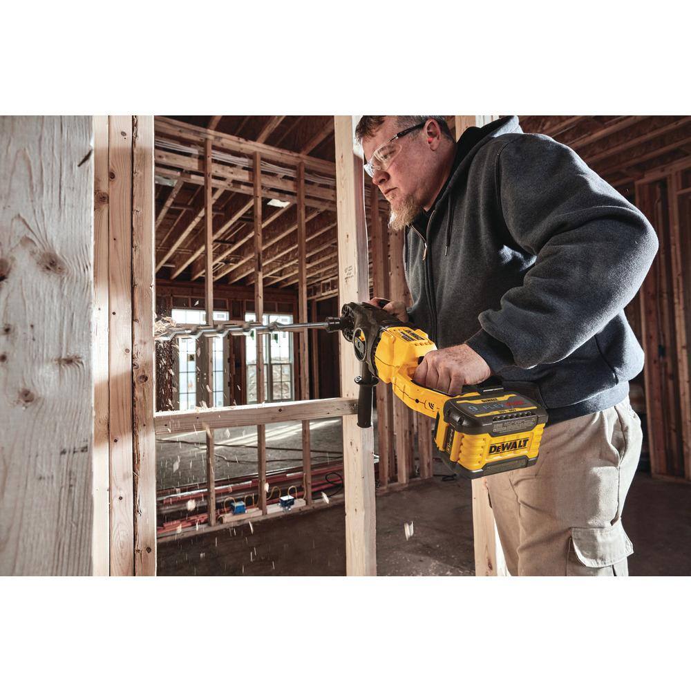 DW FLEXVOLT 60V MAX Cordless Brushless Quick-Change Stud and Joist Drill and (1) FLEXVOLT 9.0Ah Battery DCD471X1