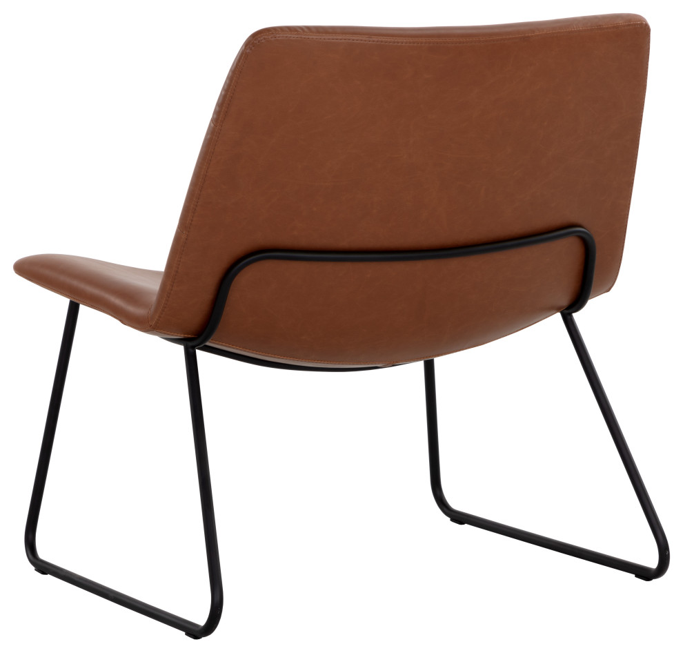 Farren Lounge Chair Hazelnut   Transitional   Armchairs And Accent Chairs   by Sunpan Modern Home  Houzz