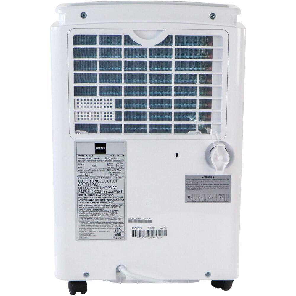 RCA 50 -Pint Dehumidifier RDH535-6COM