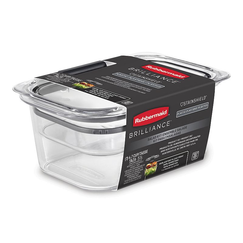 Rubbermaid Brilliance 4.7-Cup Food Storage Container