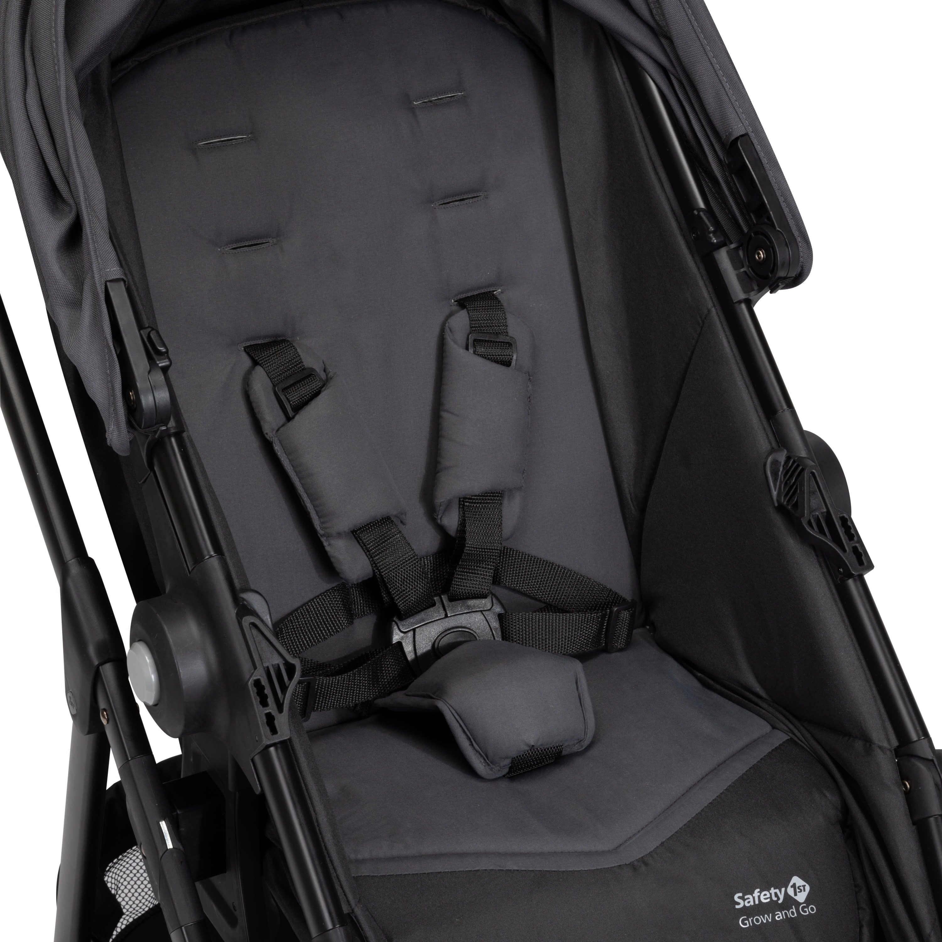 Safety 1ˢᵗ Grow and Go Sprint 8-in-1 Modular Travel System, Alloy